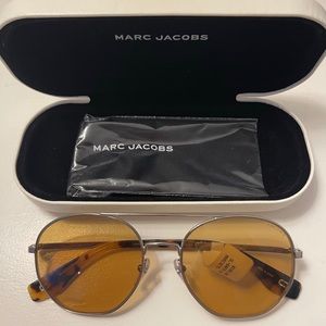 Marc Jacobs Oval Brown Sunglasses 57MM